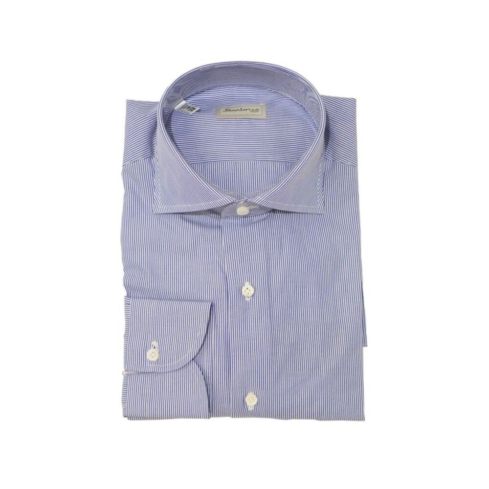 Sartorio Micro Pinstripe Cotton Dress Shirt